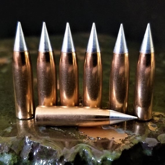 .224 Caliber Precision Hand-made bullets