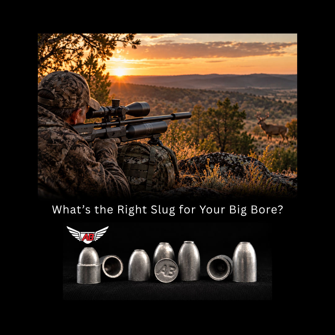 Big Bore Airgun Hunting — Know Your Airgun. Choose Your Slug.